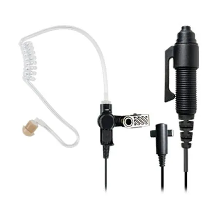 3-Wire Surveillance Mic for Motorola EX500, GL2000, GP388 & Relm RPU/V7500 Series Portables