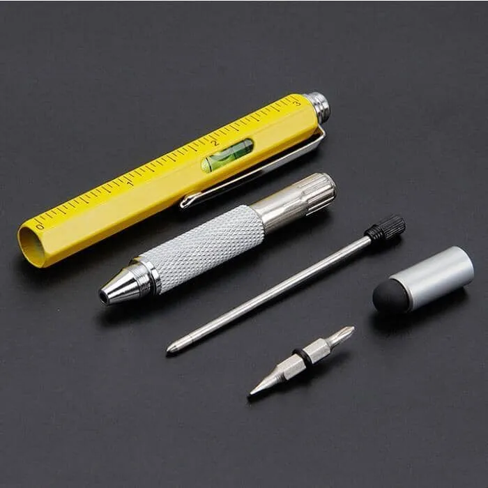 6 in 1 Multi-functional Stylus ballpoint Pen