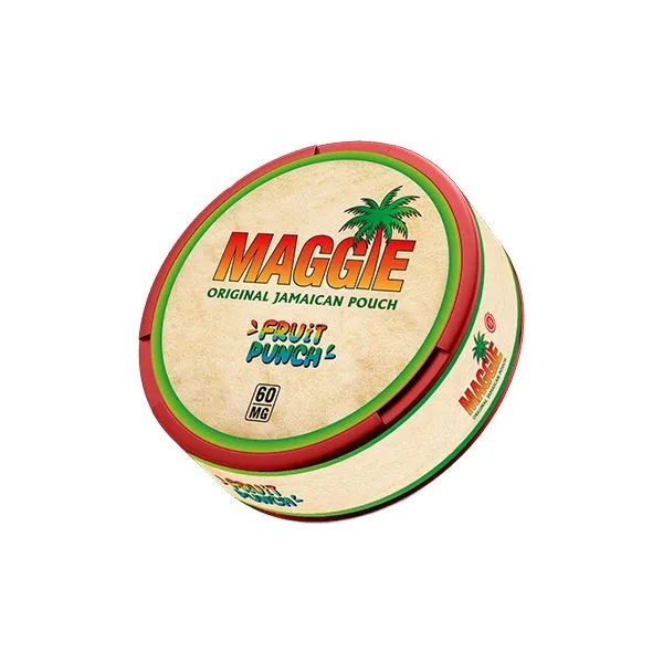 60mg Maggie Extreme Nicotine Pouches - 20 Pouches