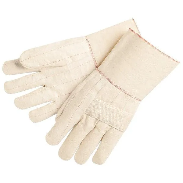 9124G MCR Safety Heat Resistance Gloves, Large, Cotton, Natural