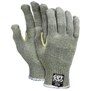 93860XS MCR Safety Cut Resistant Gloves, Kevlar/Steel, X-Small, 7 ga THK