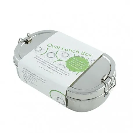 A Slice Of Green Oval Lunch Box & Mini Container