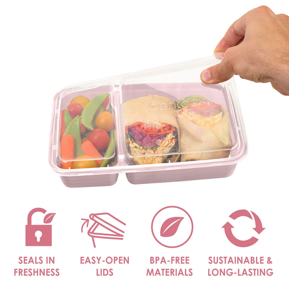 Bentgo Prep 2-Compartment Meal Prep Containers