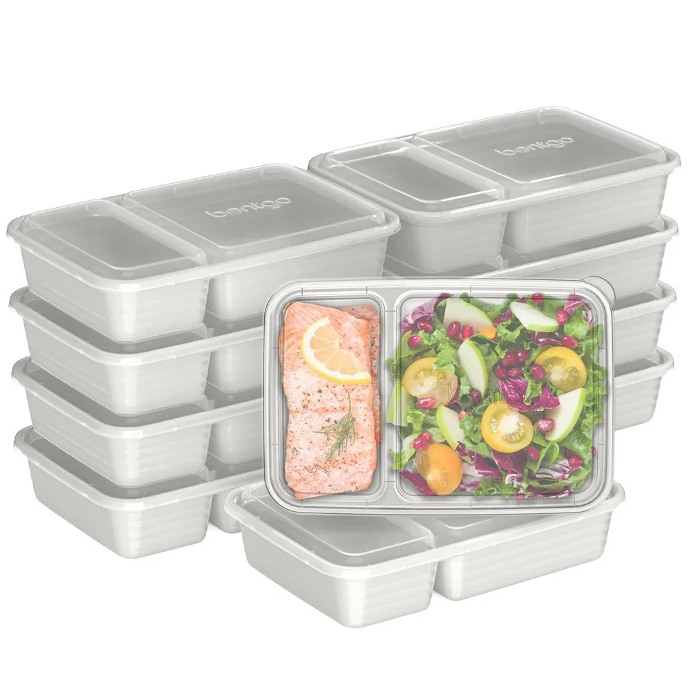 Bentgo Prep 2-Compartment Meal Prep Containers