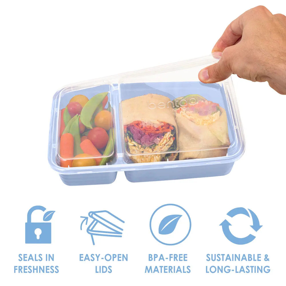 Bentgo Prep 2-Compartment Meal Prep Containers