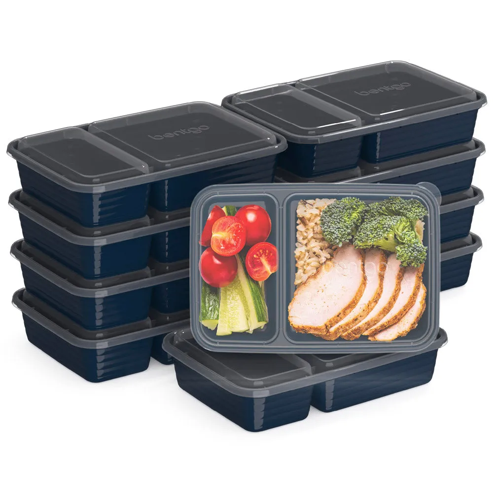 Bentgo Prep 2-Compartment Meal Prep Containers