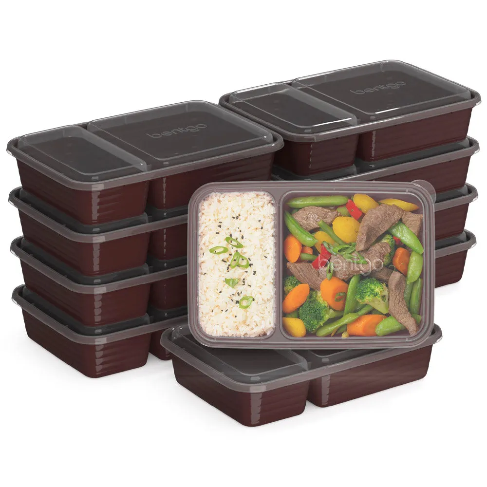 Bentgo Prep 2-Compartment Meal Prep Containers