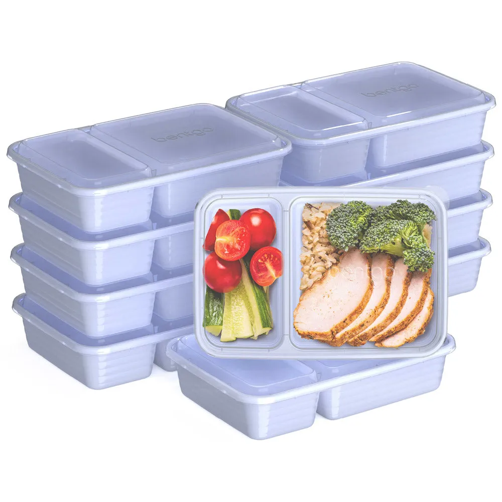 Bentgo Prep 2-Compartment Meal Prep Containers