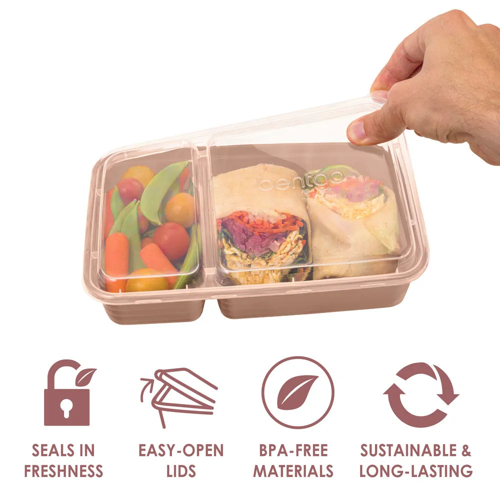 Bentgo Prep 2-Compartment Meal Prep Containers