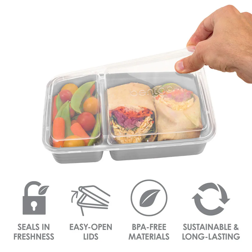 Bentgo Prep 2-Compartment Meal Prep Containers