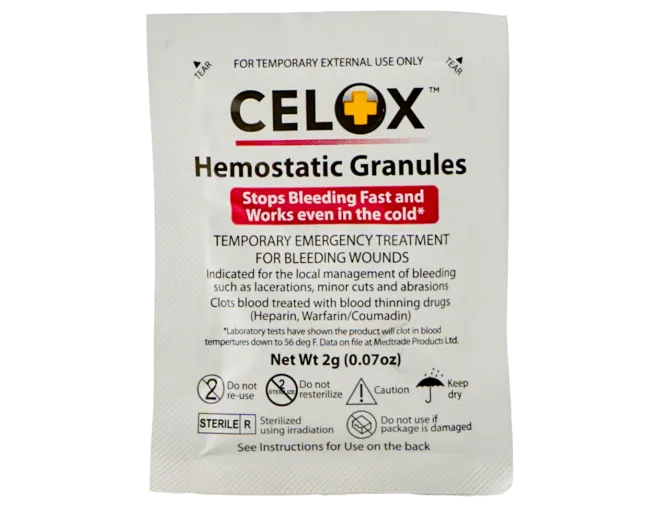 CELOX Granular Bleeding Control Crystals