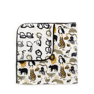 Clementine Kids Reversible Quilt - Zoology