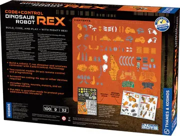 Code Control Dinosaur Robot: REX