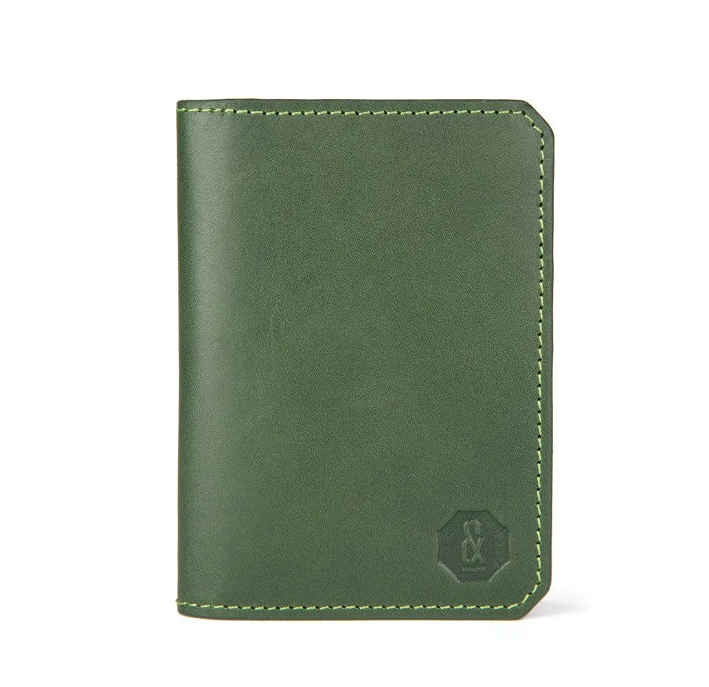 Dark Green Thorpe Card Wallet