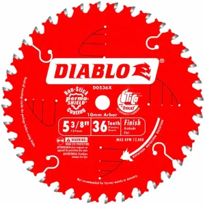 Diablo 5-3/8" x 36T Finish Trim Saw Blade