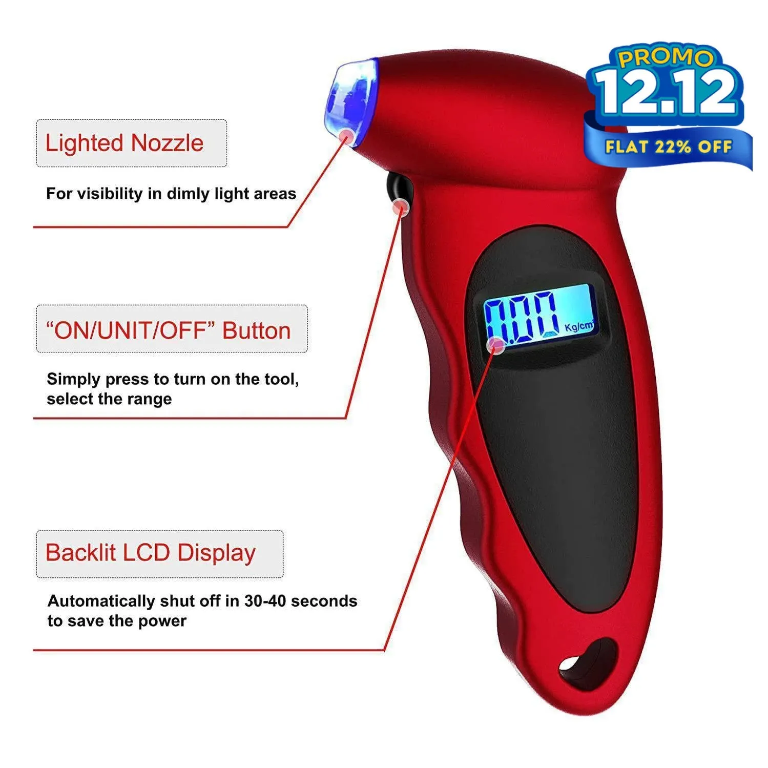 Digital Tire Pressure Gauge