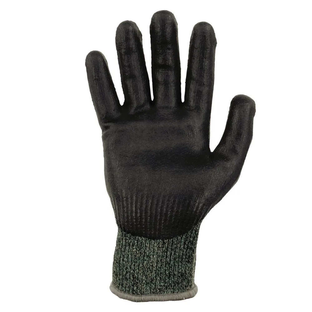 Ergodyne 18046 #7070 1-pair 2XL Green ANSI A7 Nitrile Coated CR Gloves