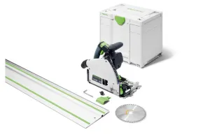 Festool 577422 TS 60 KEB-F-Plus-FS Plunge Cut Track Saw Set with 55 inch Guide Rail