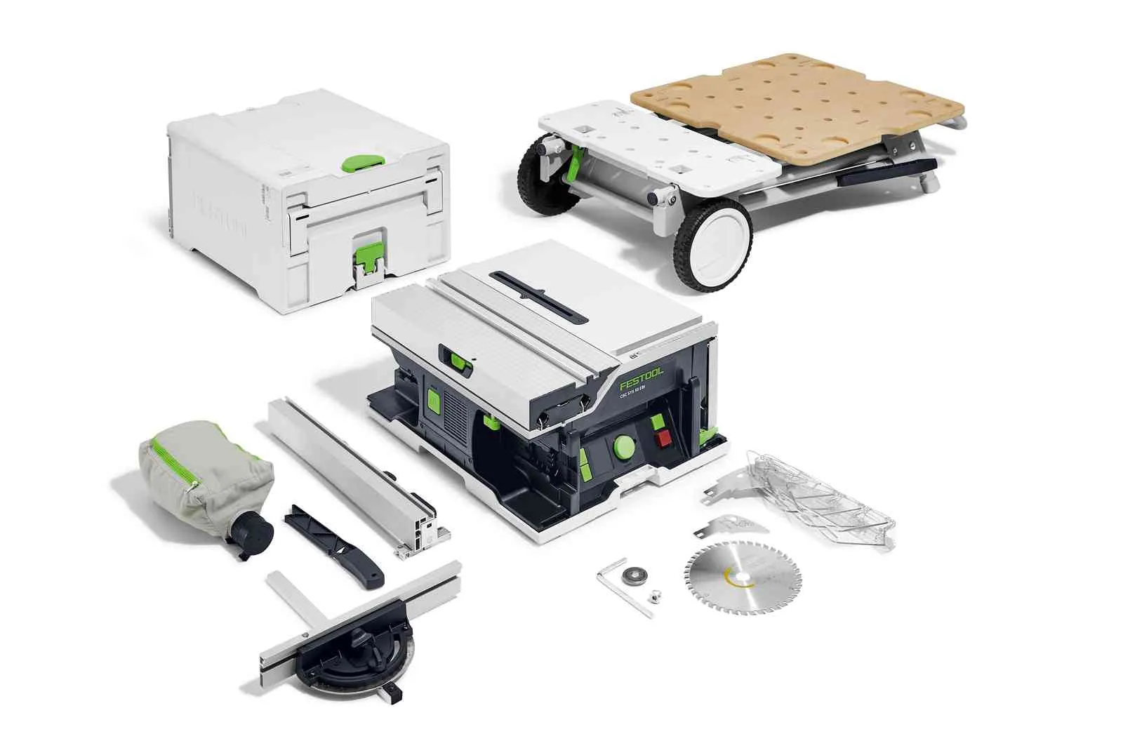 Festool Cordless Table Saw CSC SYS 50 EBI-Basic-Set