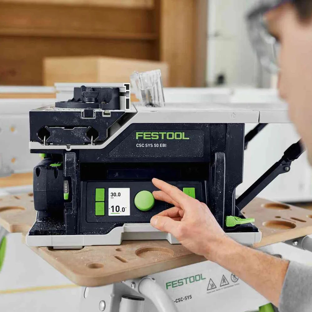 Festool Cordless Table Saw CSC SYS 50 EBI-Plus