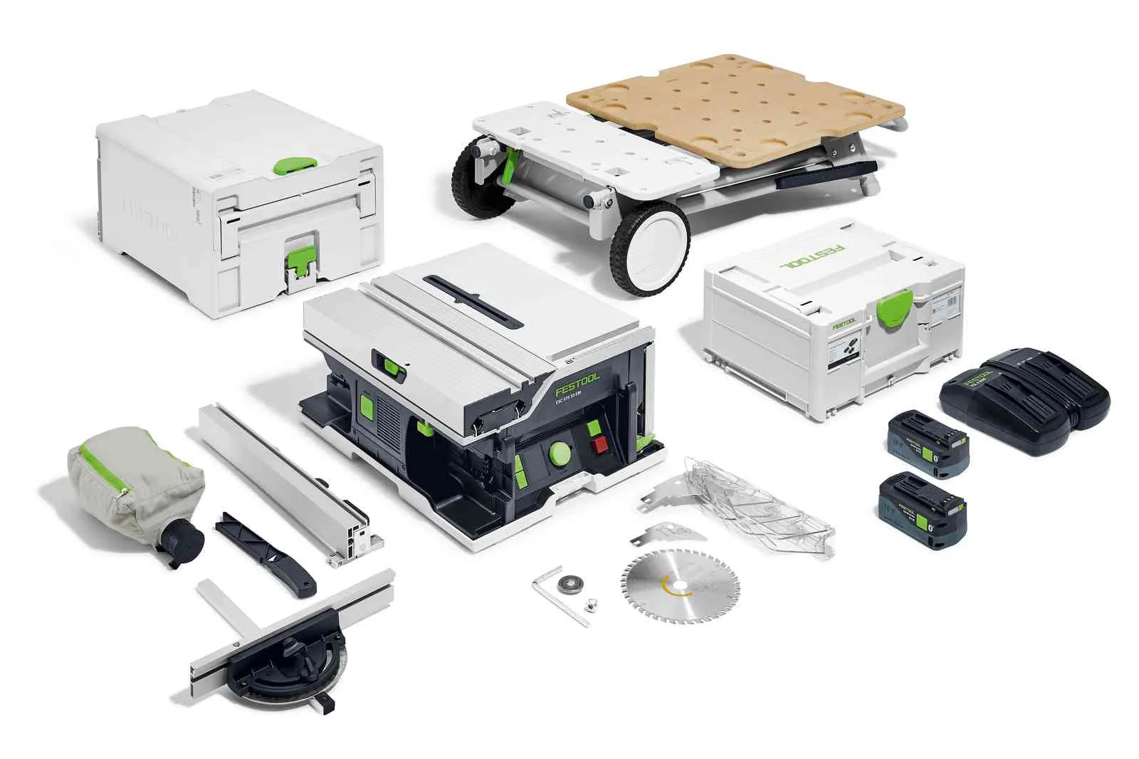 Festool Cordless Table Saw CSC SYS 50 EBI-Set