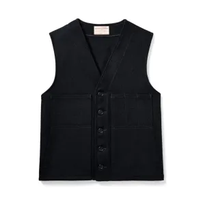 Filson Men's Mackinaw Wool Vest - Dark Navy