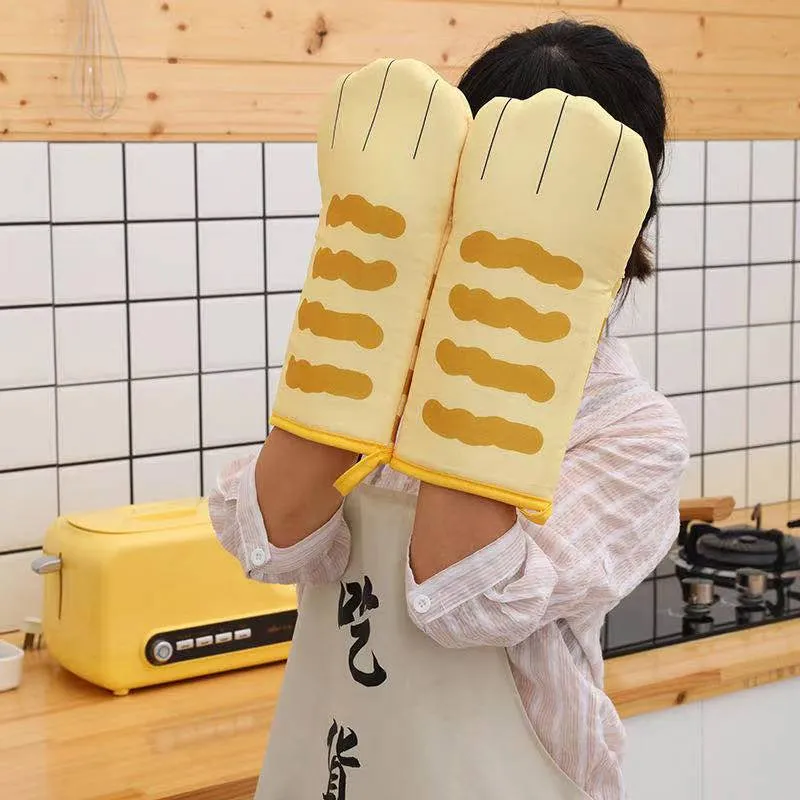 Japanese Cute oven baking gloves