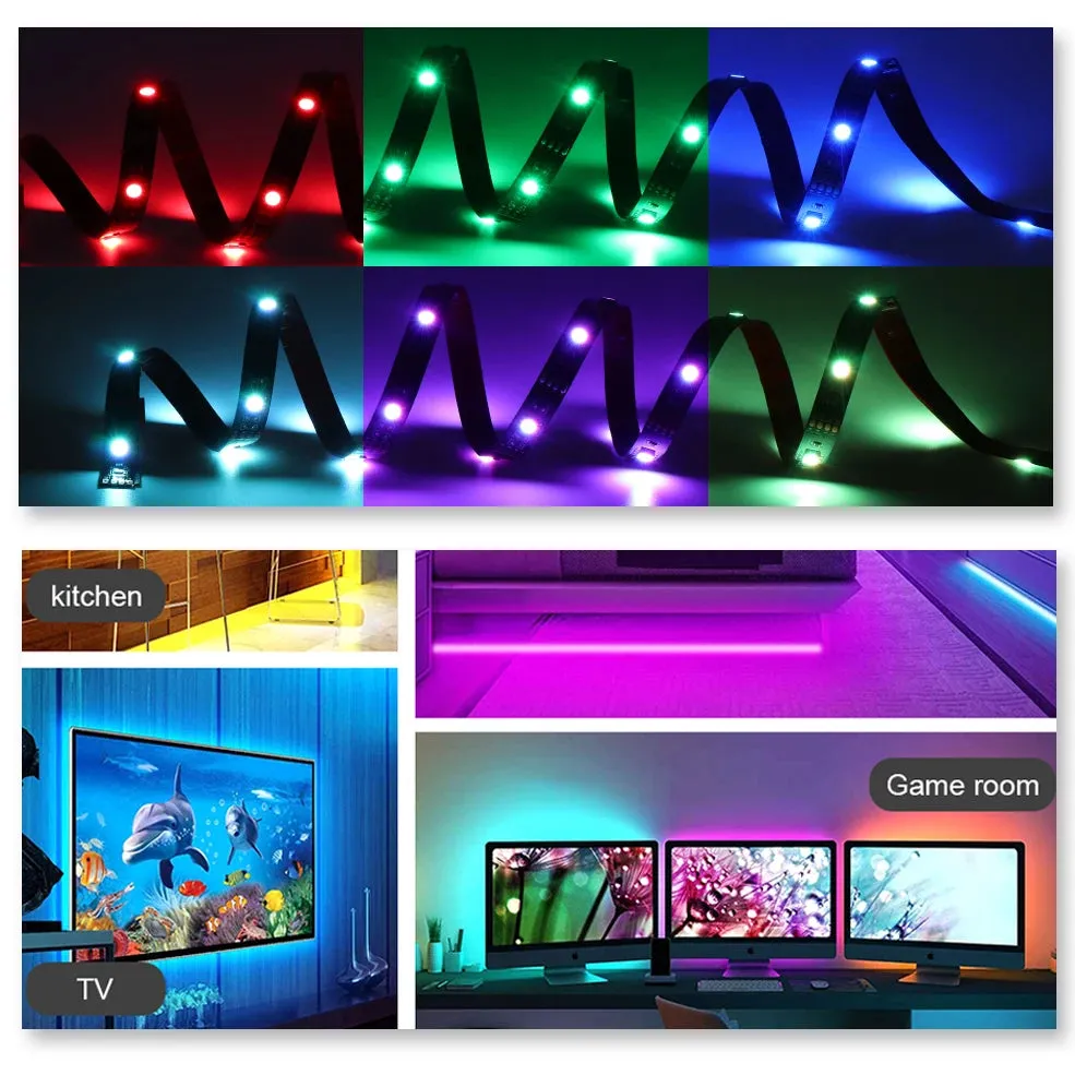 Led Strip Light Tape Works with Alexa /Zigbee Hub/Google /Smartthings