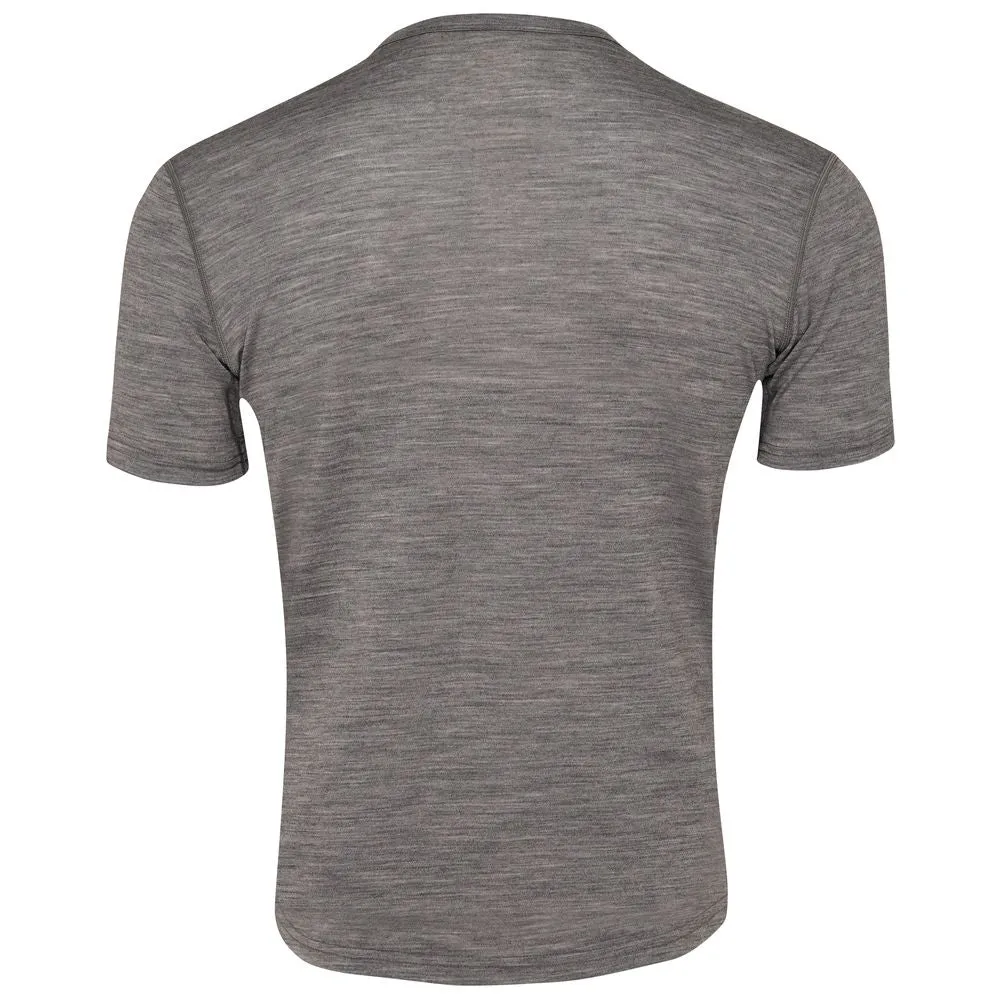 Mens Merino 150 Short Sleeve Crew (Charcoal)