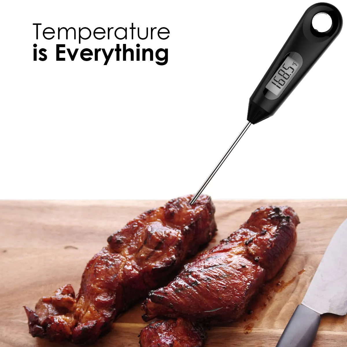 Milk Coffee Barbecue Two-in-one Food Thermometer