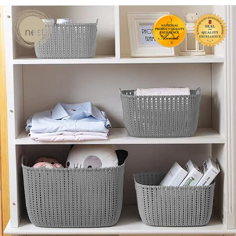 NEST DESIGN LAB Premium Knit Basket Storage Basket