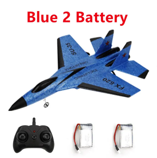 New SU-35 RC Remote Control Airplane 2.4G Remote Control Fighter Hobby Plane Glider Airplane EPP Foam Toys RC Plane Kids Gift