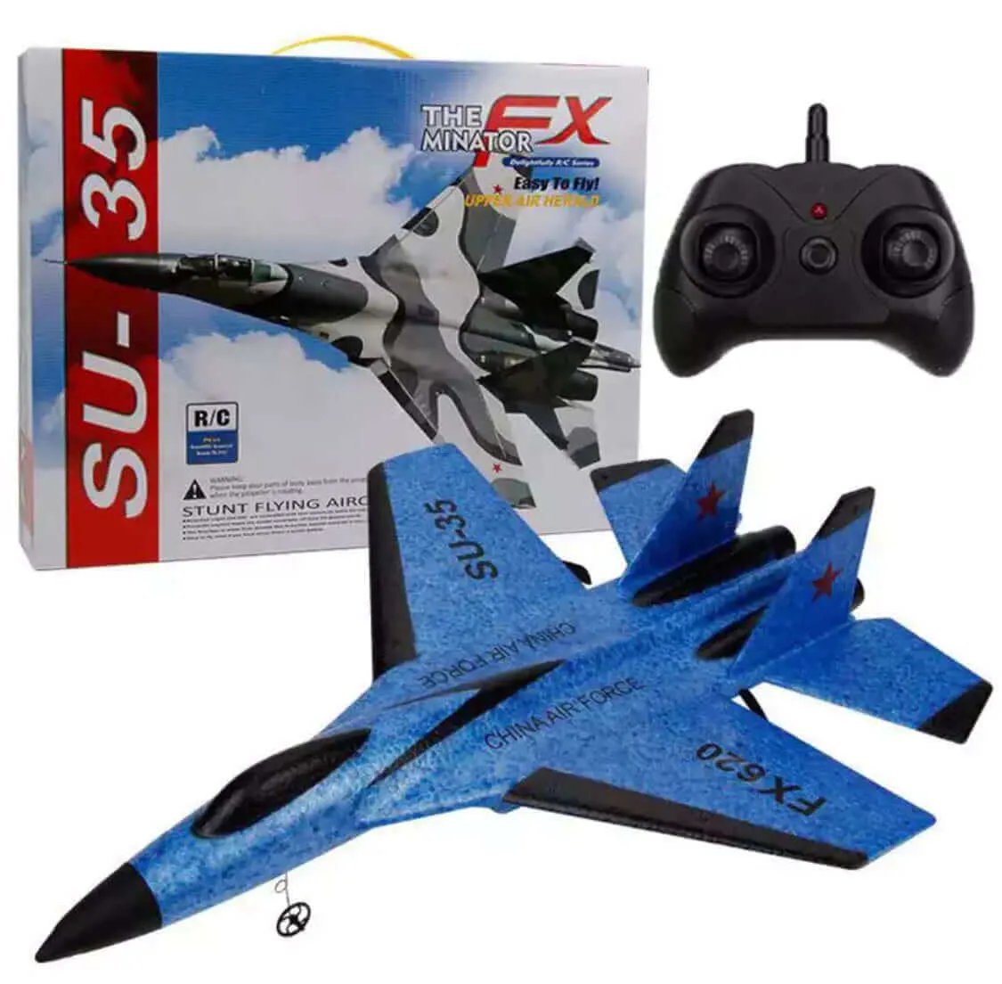 New SU-35 RC Remote Control Airplane 2.4G Remote Control Fighter Hobby Plane Glider Airplane EPP Foam Toys RC Plane Kids Gift