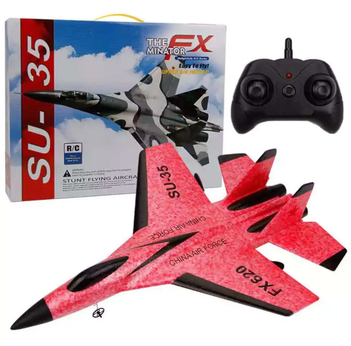 New SU-35 RC Remote Control Airplane 2.4G Remote Control Fighter Hobby Plane Glider Airplane EPP Foam Toys RC Plane Kids Gift