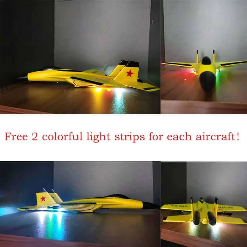 New SU-35 RC Remote Control Airplane 2.4G Remote Control Fighter Hobby Plane Glider Airplane EPP Foam Toys RC Plane Kids Gift