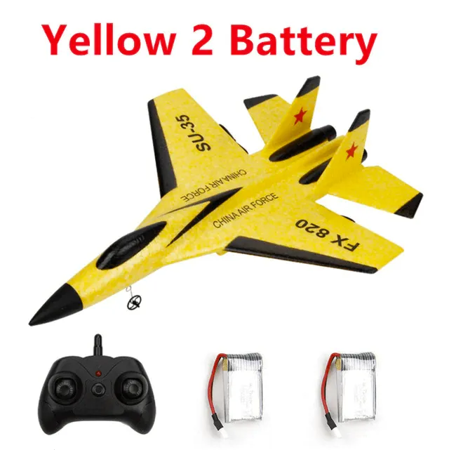 New SU-35 RC Remote Control Airplane 2.4G Remote Control Fighter Hobby Plane Glider Airplane EPP Foam Toys RC Plane Kids Gift