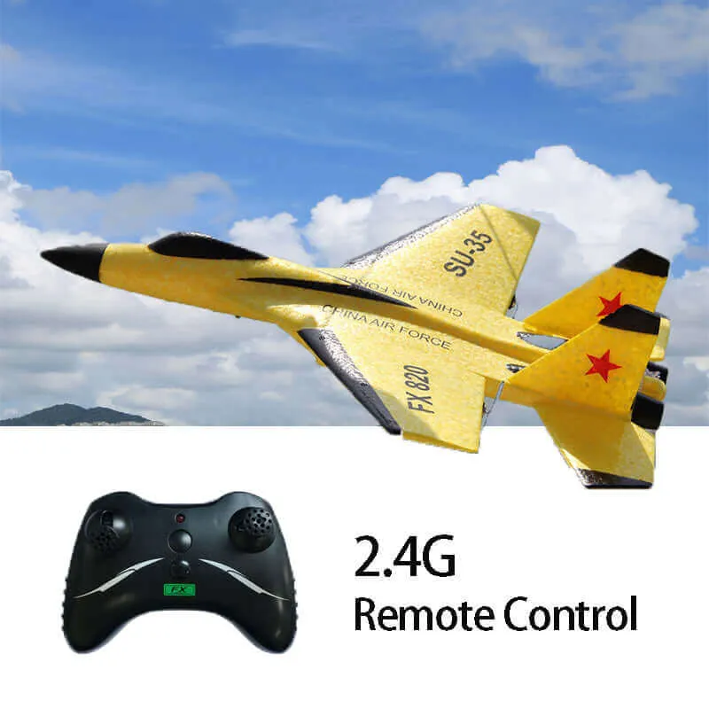 New SU-35 RC Remote Control Airplane 2.4G Remote Control Fighter Hobby Plane Glider Airplane EPP Foam Toys RC Plane Kids Gift