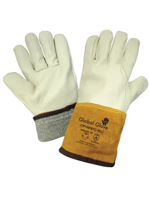 Premium Cowhide Grain Full Leather Mig/Tig Welding Cut, Abrasion, and Puncture Resistant Gloves - CR100MTC