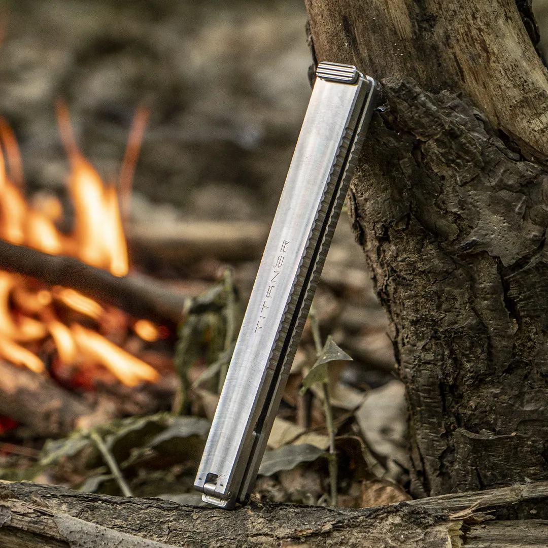 Tissaw: a CNC-Machined Titanium Folding Hand Saw