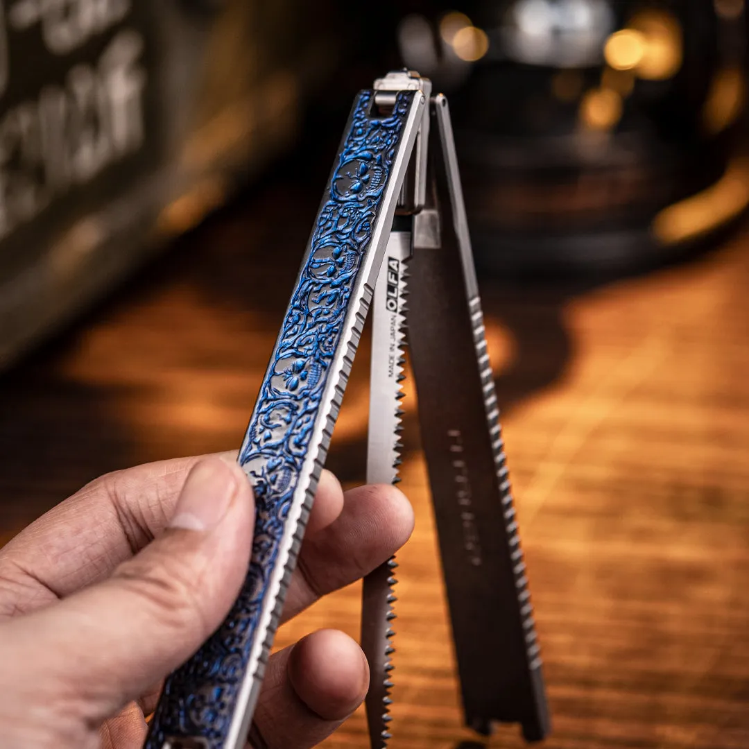 Tissaw: a CNC-Machined Titanium Folding Hand Saw