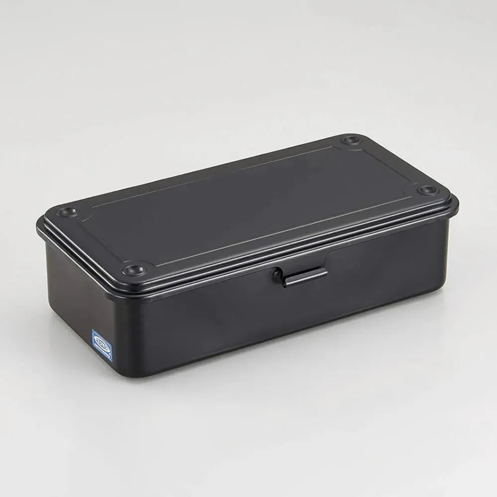 Toyo Steel Trunk Shape Toolbox T-190 Black