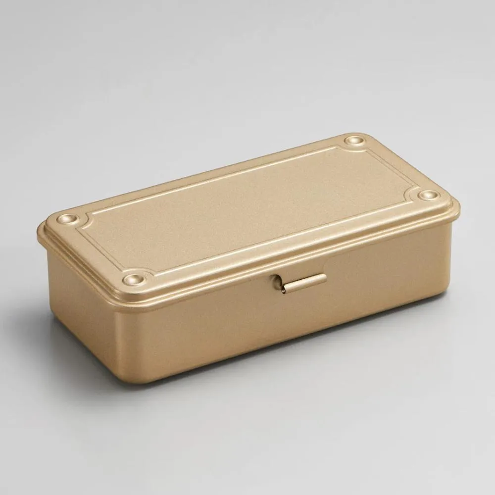 Toyo Steel Trunk Shape Toolbox T-190 Gold