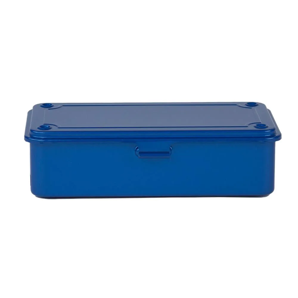 Toyo Steel Trunk Shape Toolbox T-190 Navy Blue