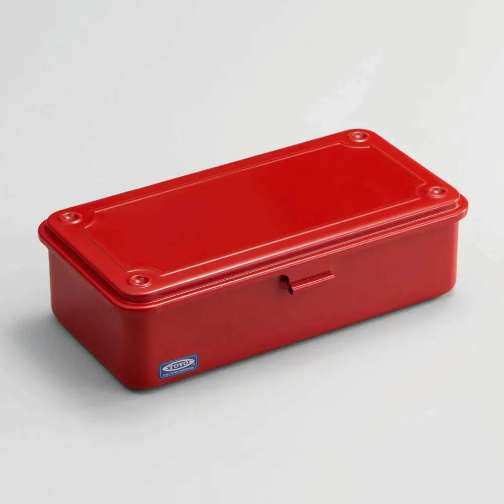 Toyo Steel Trunk Shape Toolbox T-190 Red