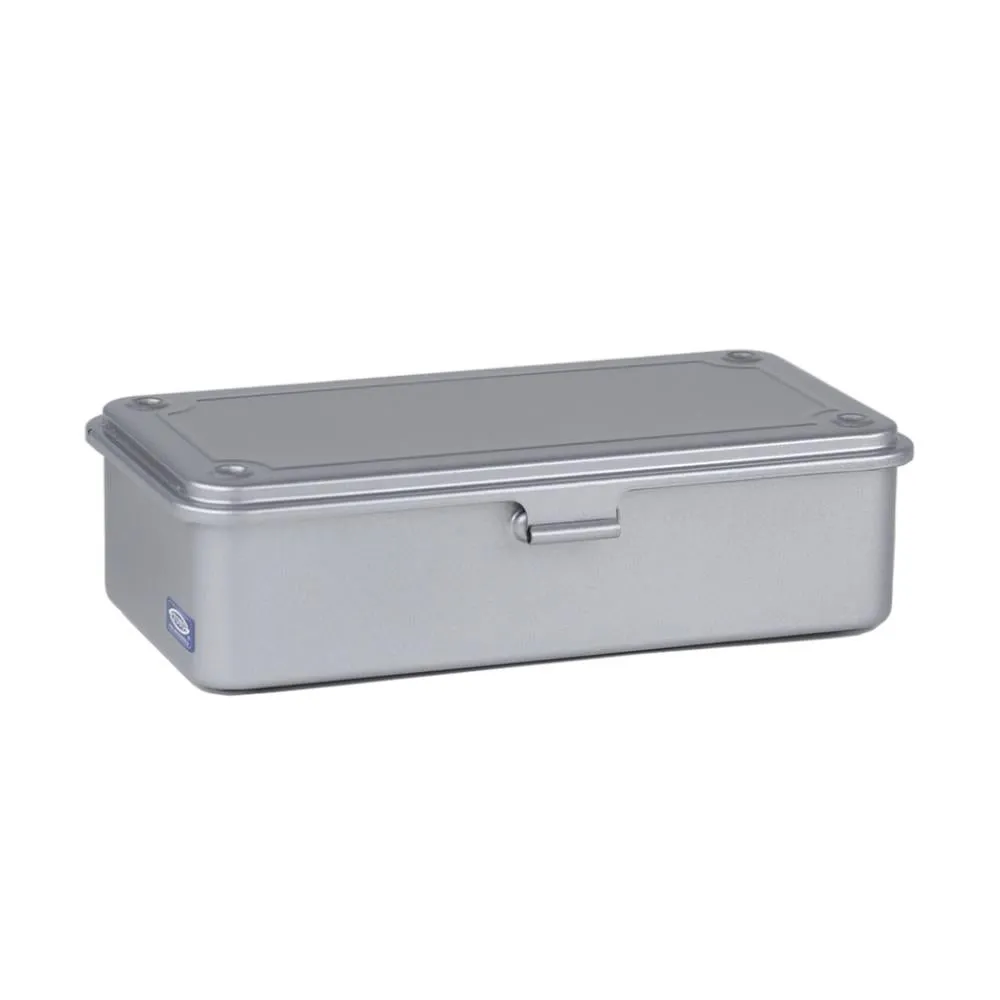 Toyo Steel Trunk Shape Toolbox T-190 Silver