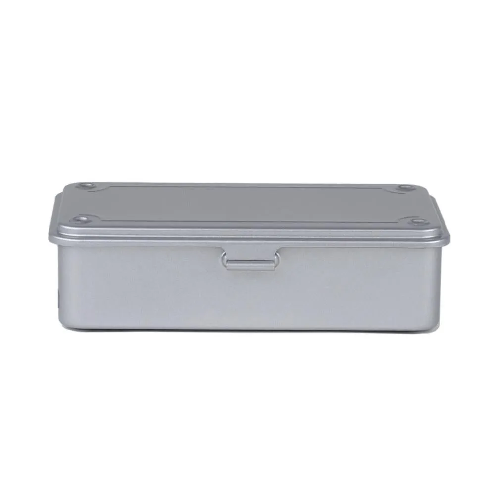 Toyo Steel Trunk Shape Toolbox T-190 Silver