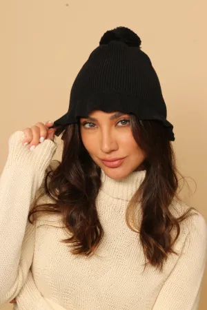 Women's Allergy-Free Pom Beanie