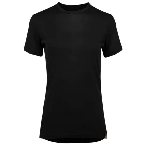 Womens Merino 150 Short Sleeve Crew (Black)